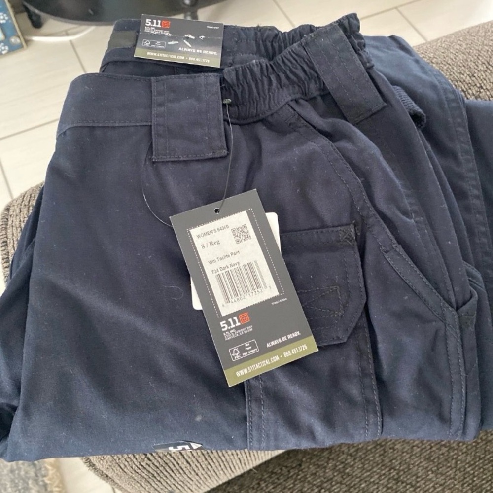 5.11 Tactical Men's Dark Blue Cargo Pants